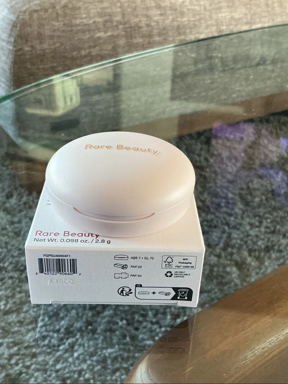 Rare Beauty Soft Pinch Luminous Powder Blush - Joy (Peach Pink Coral)